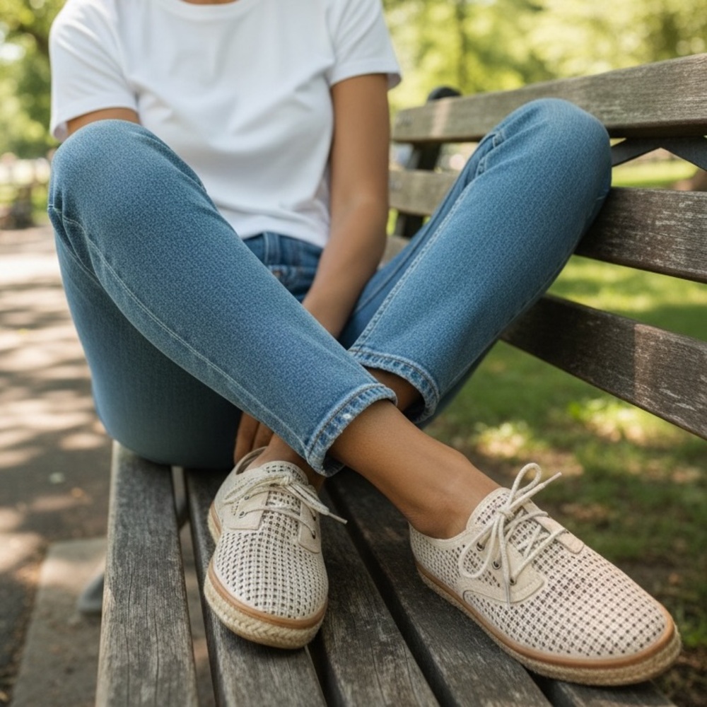Cole Haan Cloud 3 Eye Espadrille shoes Women's 6.5